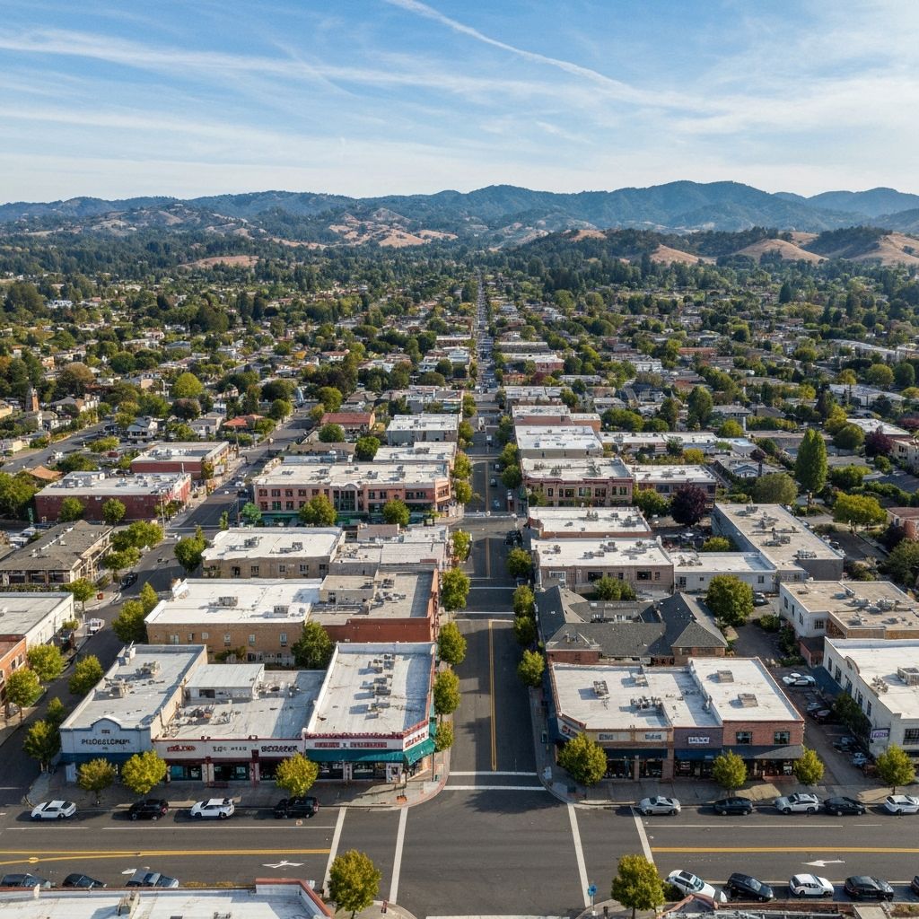 Map showing Mike Portable Toilets location at 978 Kaiser Rd, Napa, CA